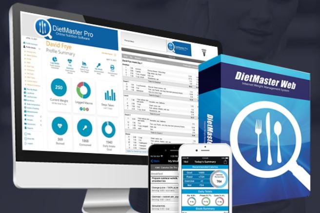 screenshot of DietMaster Pro